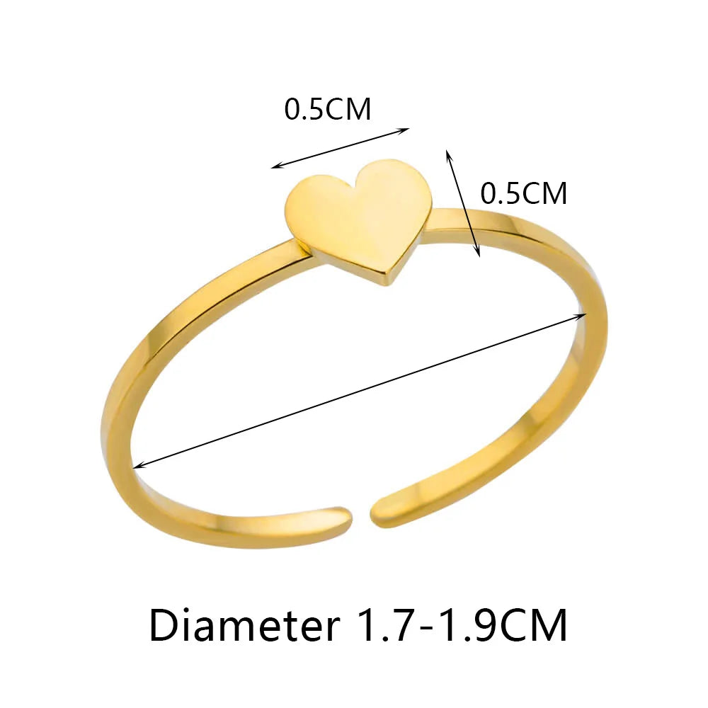 Cross Rings for Women Gold Color Opening Stainless Steel Ring 2024 Trend Party Wedding Jewelry Freeshipping Items anillos mujer